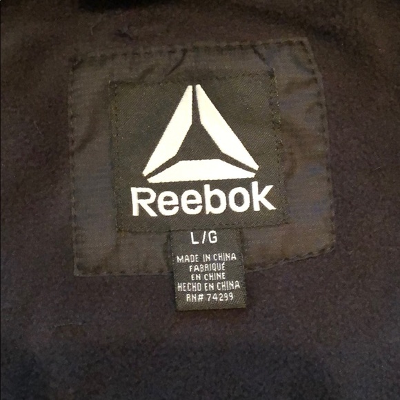 NWT Men’s Reebok 1/2 ZIP Pullover Jacket - Picture 8 of 15